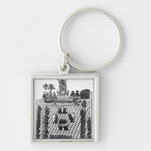 Henry VIII  and Parliament in 1523 Key Ring