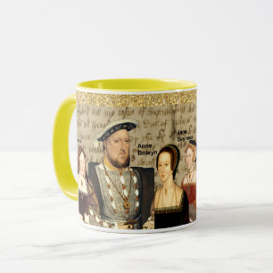 Henry VIII glitter Mug