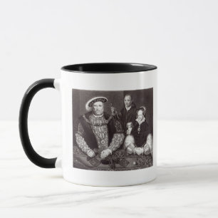 Henry VIII, his daughter Queen Mary Mug