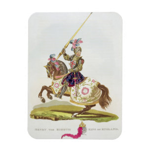 Henry VIII, King of England (1491-1547) 1525, from Magnet