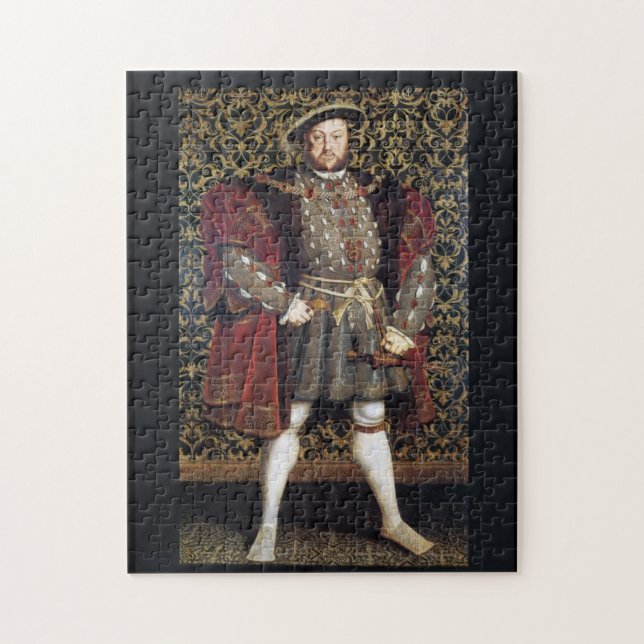 Henry VIII Portrait Jigsaw Puzzle (Vertical)