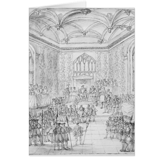 Henry VIII receiving Montmorency (Front)