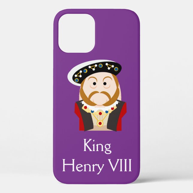 Henry VIII Tudor King Case-Mate iPhone Case (Back)