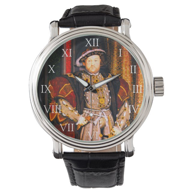 Henry VIII Tudors History King England six Wives Watch (Front)