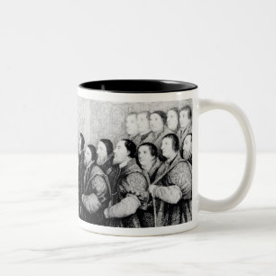 Henry VIII Two-Tone Coffee Mug