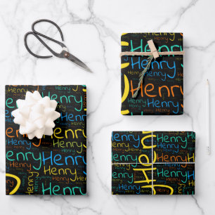 Henry Wrapping Paper Sheet