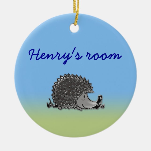 Henry's room ceramic tree decoration (Front)