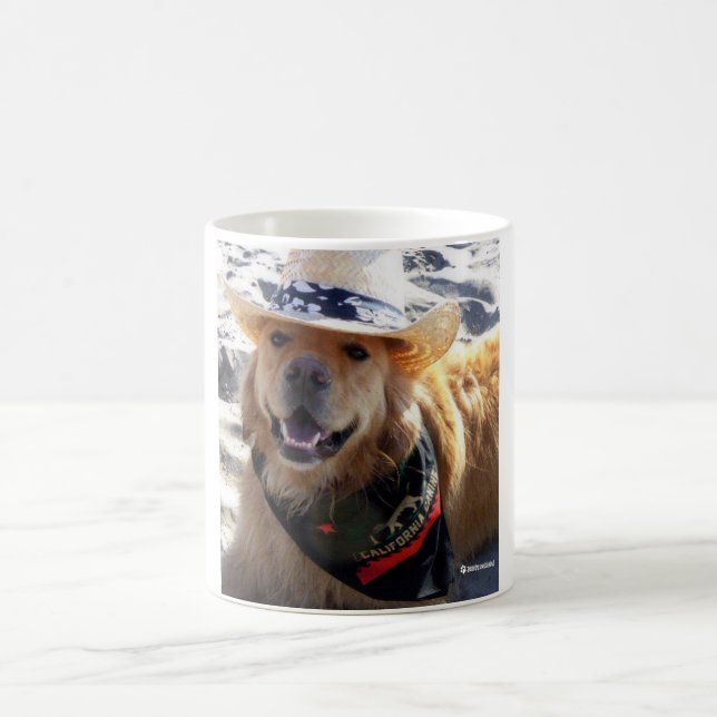 Henry's World Today Golden Retriever Mug (Center)