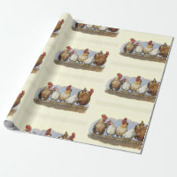 Hens and Roosters, Chicken Art, Poultry