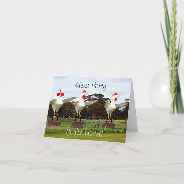 Hens party invitation (Front)