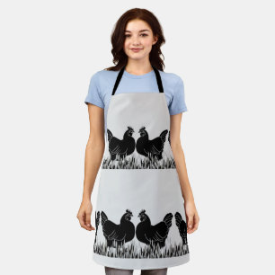 Hens~Silhouette Apron