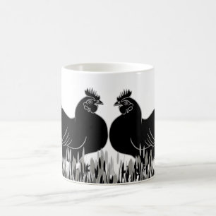 Hens~Silhouette  Coffee Mug