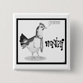 Hentai (badge) 15 cm square badge