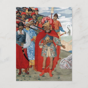 Heorhiy Narbut- Illustration for 'Aeneid' Postcard