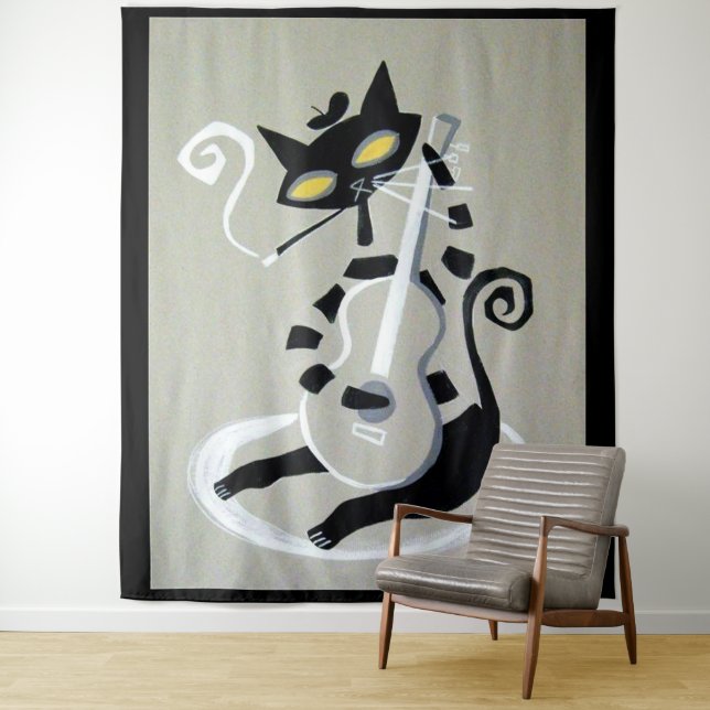 hep cat tapestry (In Situ)