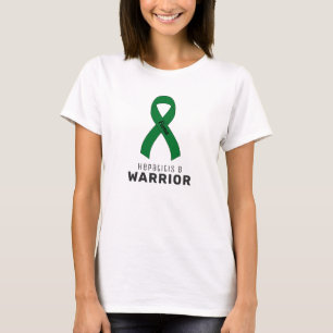 Hepatitis B Warrior Ribbon White Women's T-Shirt