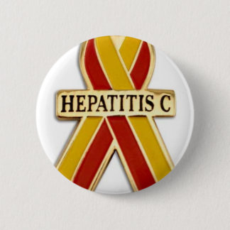 Hepatitis C Ribbon Products 6 Cm Round Badge
