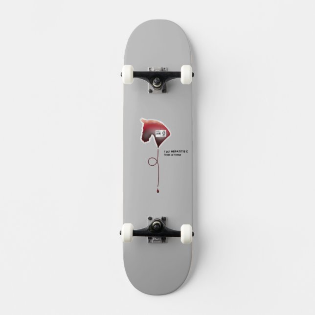 Hepatitis C Skateboard (Front)