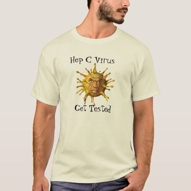 Hepatitis C Virus T-Shirt (Front)