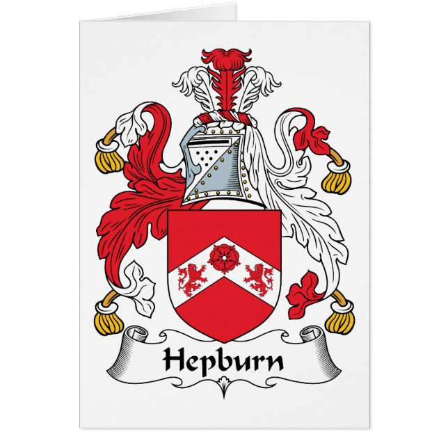 Hepburn Family Crest (Front)