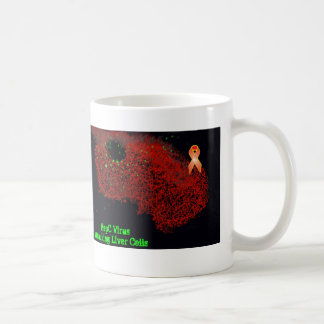 HepC attacking Liver Cells Coffee Mug