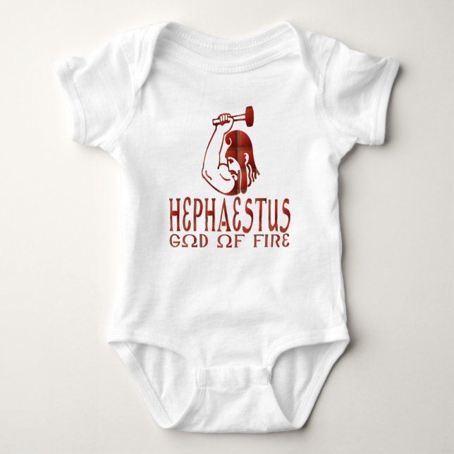 Hephaestus Baby Bodysuit (Front)