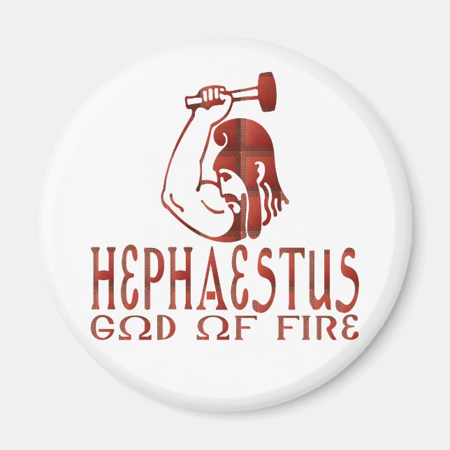 Hephaestus Magnet (Front)