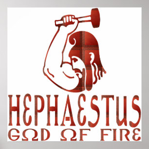 Hephaestus Poster