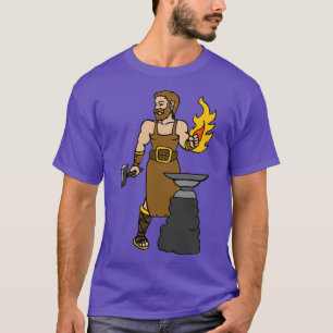 hephaistos Hephaestus Vulcan blacksmith T T-Shirt