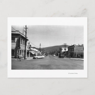 Heppner, Oregon Main Street View Photograph Postcard
