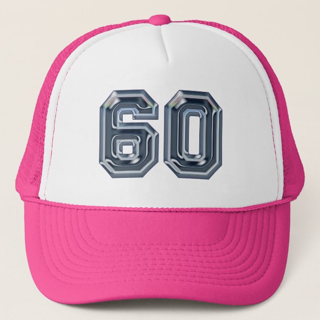 Her 60th Birthday Party Trucker Hat (Front)