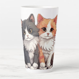 Her Absence Shatters My Heart Forever Latte Mug