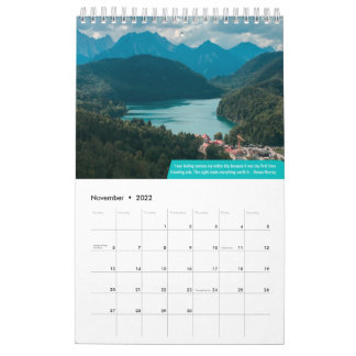 Her Adventures 2022 Travel Calendar