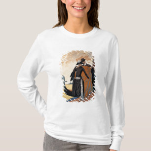 Her and Him, Fashion Illustration, 1921 (pochoir p T-Shirt
