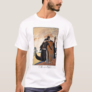 Her and Him, Fashion Illustration, 1921 (pochoir p T-Shirt