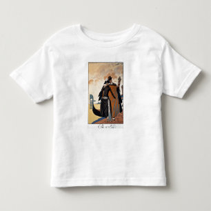 Her and Him, Fashion Illustration, 1921 (pochoir p Toddler T-Shirt