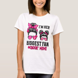 Her Biggest Fan Cheer Mimi Of A Cheerleader Mimi G T-Shirt