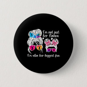 Her Biggest Fan Cheer Nonna Of A Cheerleader Nonna 6 Cm Round Badge