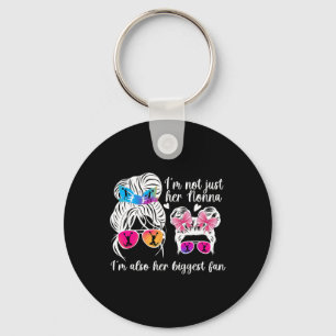 Her Biggest Fan Cheer Nonna Of A Cheerleader Nonna Key Ring
