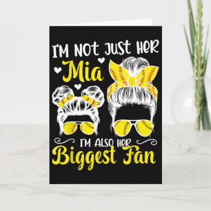 Her Biggest Fan Softll Mia Of A Softll Player _1 Card
