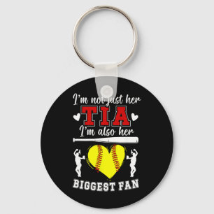 Her Biggest Fan Softll Tia Of A Softll Player Tia Key Ring