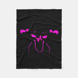 Her Breast Cancer Fight Is My Fight Friends Suprt Fleece Blanket
