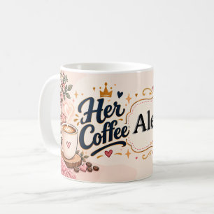 Her Coffee Cosy Bookish Design Mug