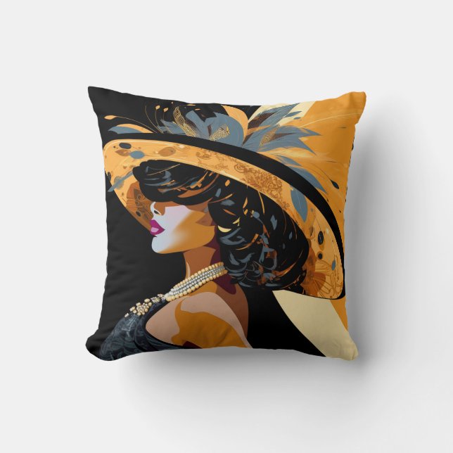 HER CROWN #1 CUSHION (Front)