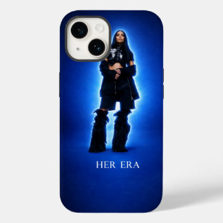 Her Era – Blue Glow Aesthetic iPhone Case