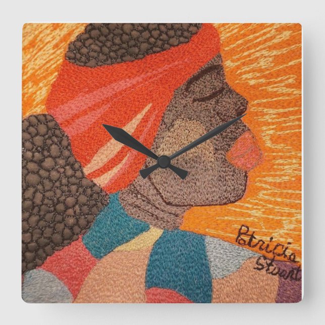 Her Eyes Were Watching God Art Clock (Front)