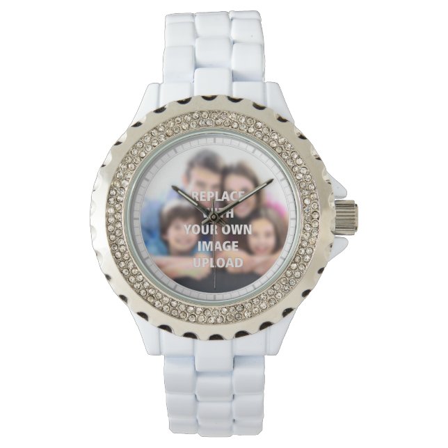 Her Family Photo on a Watch (Front)