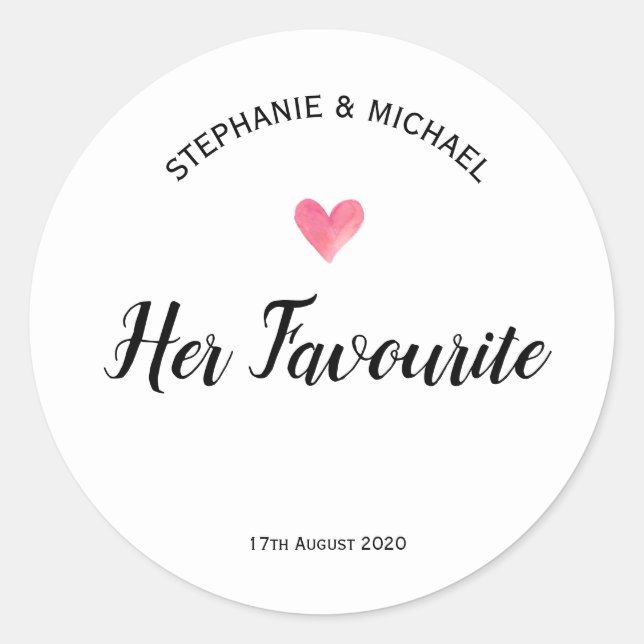 Her Favourite Sticker (Front)