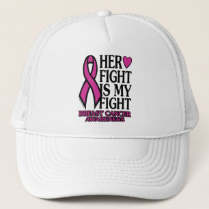 Her Fight...Breast Cancer Trucker Hat