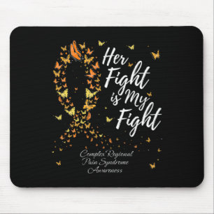 Her Fight Crps Complex Regional Pain Syndrome Awar Mouse Pad